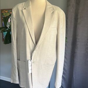 Zara Men's Linen Blazer NWT